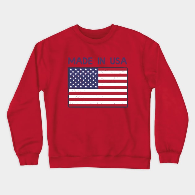 Made in USA Crewneck Sweatshirt by MasliankaStepan